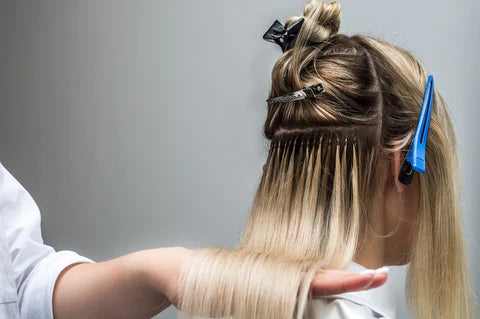 The history of our perfect I-Tip hair extensions: from strat to finish