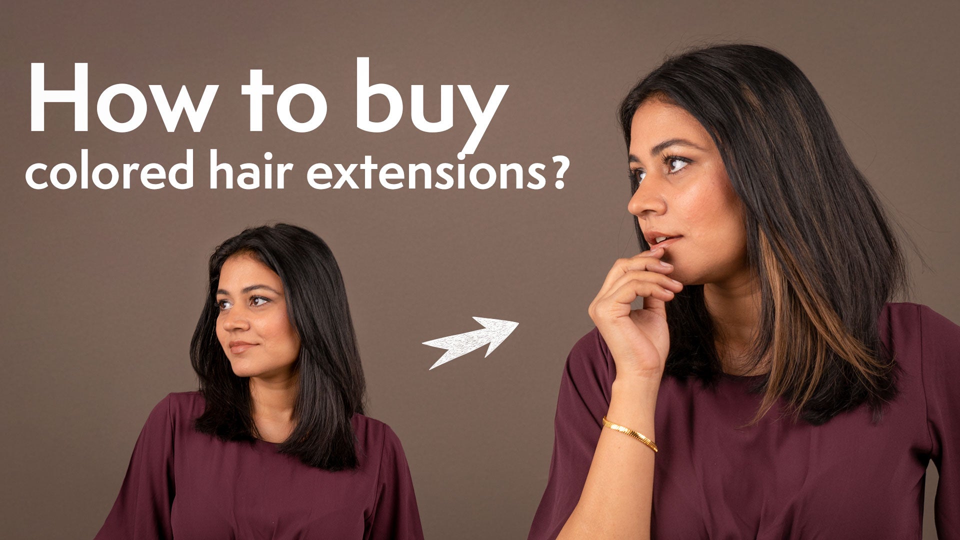 How to Buy Coloured Hair Extensions?