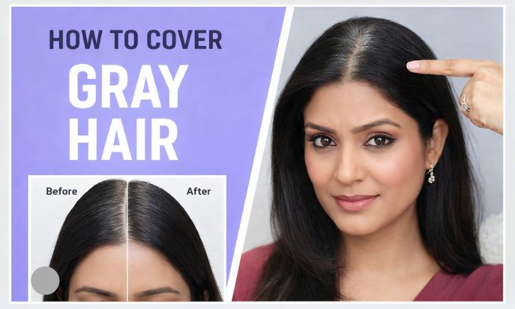 how to cover grey hair