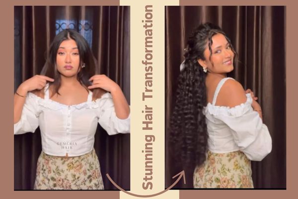 stunning hair transformation