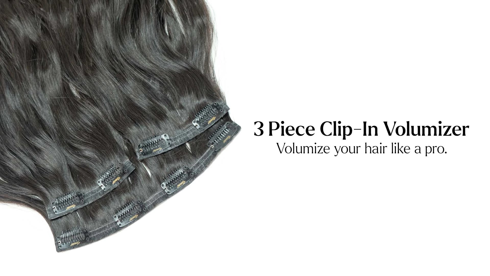 3 Set Clip In Volumizers Gemeria Hair India