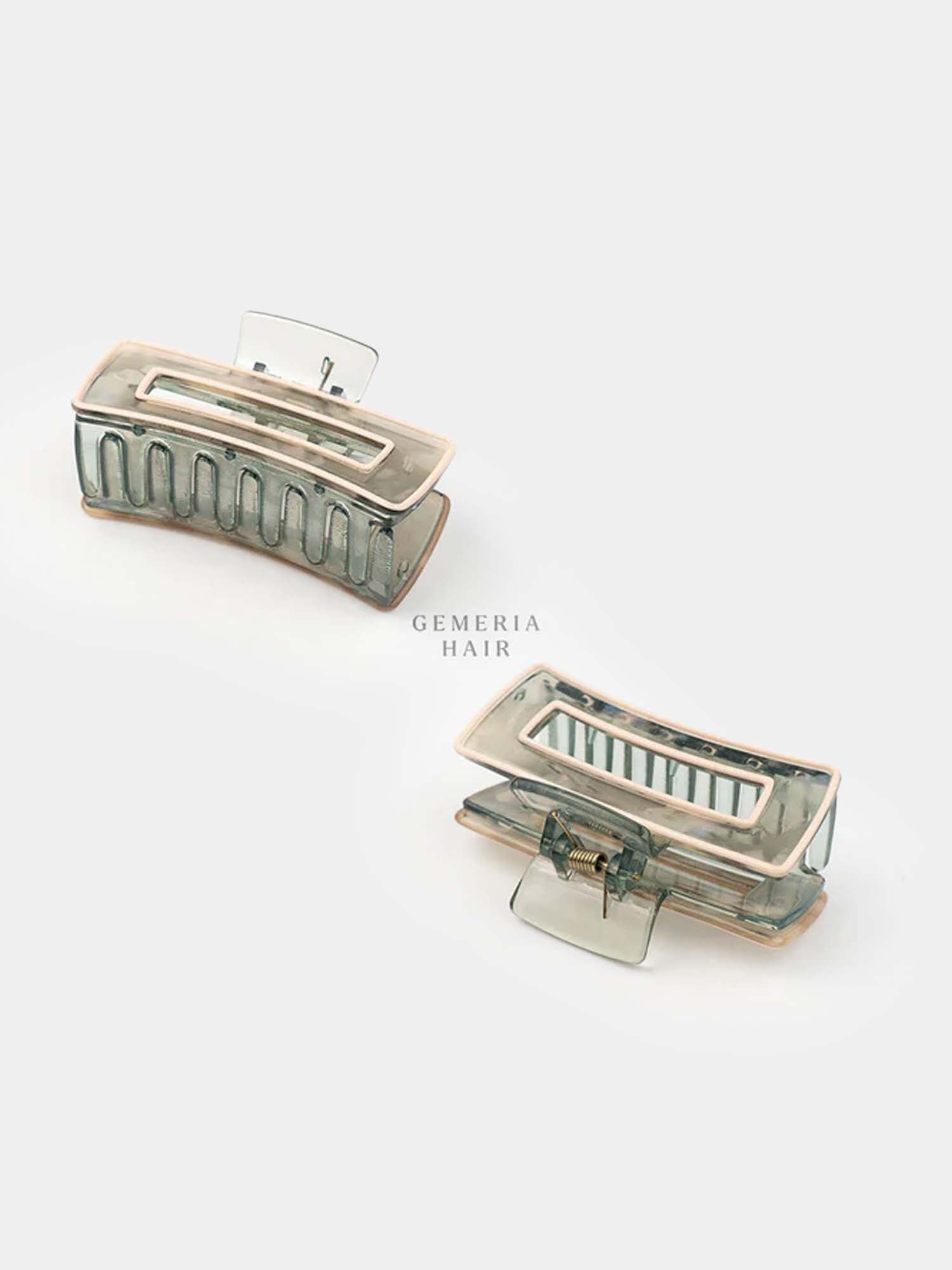 Abstract Design Acetate Hair Claw Clip | Regular Size