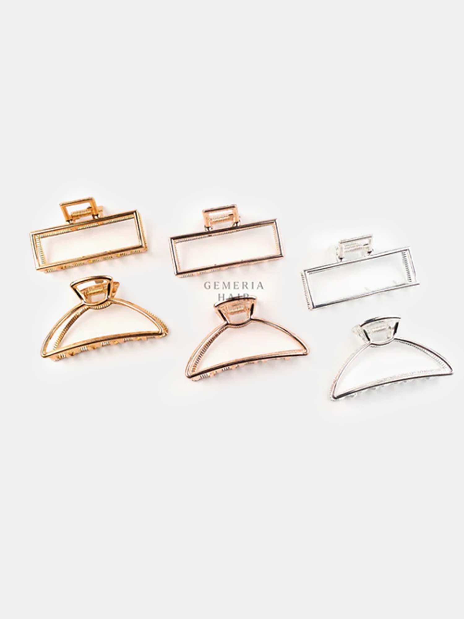 Arcs & Edges Metal Claw Clips