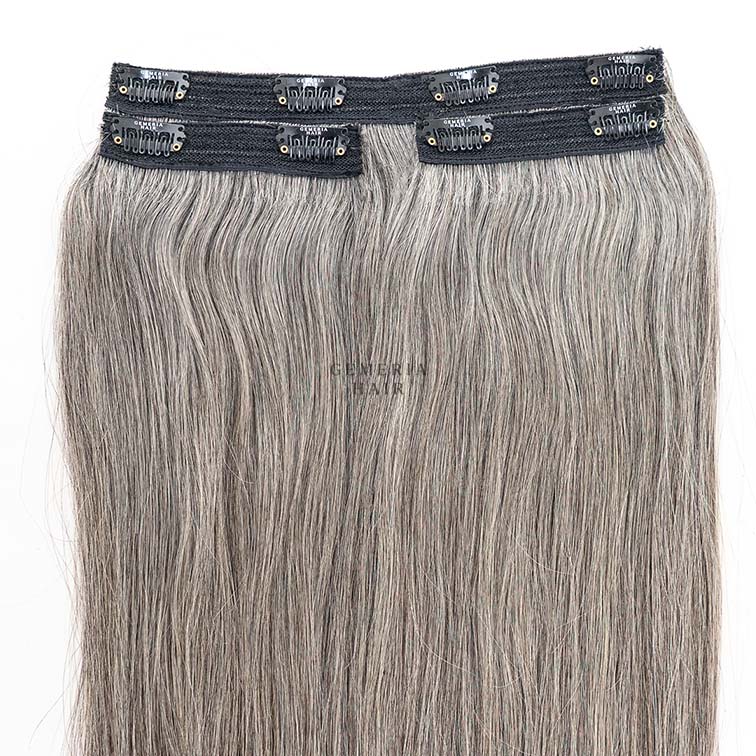 Grey Hair | Classic | 3 piece Set Clip-In Hair Volumizer