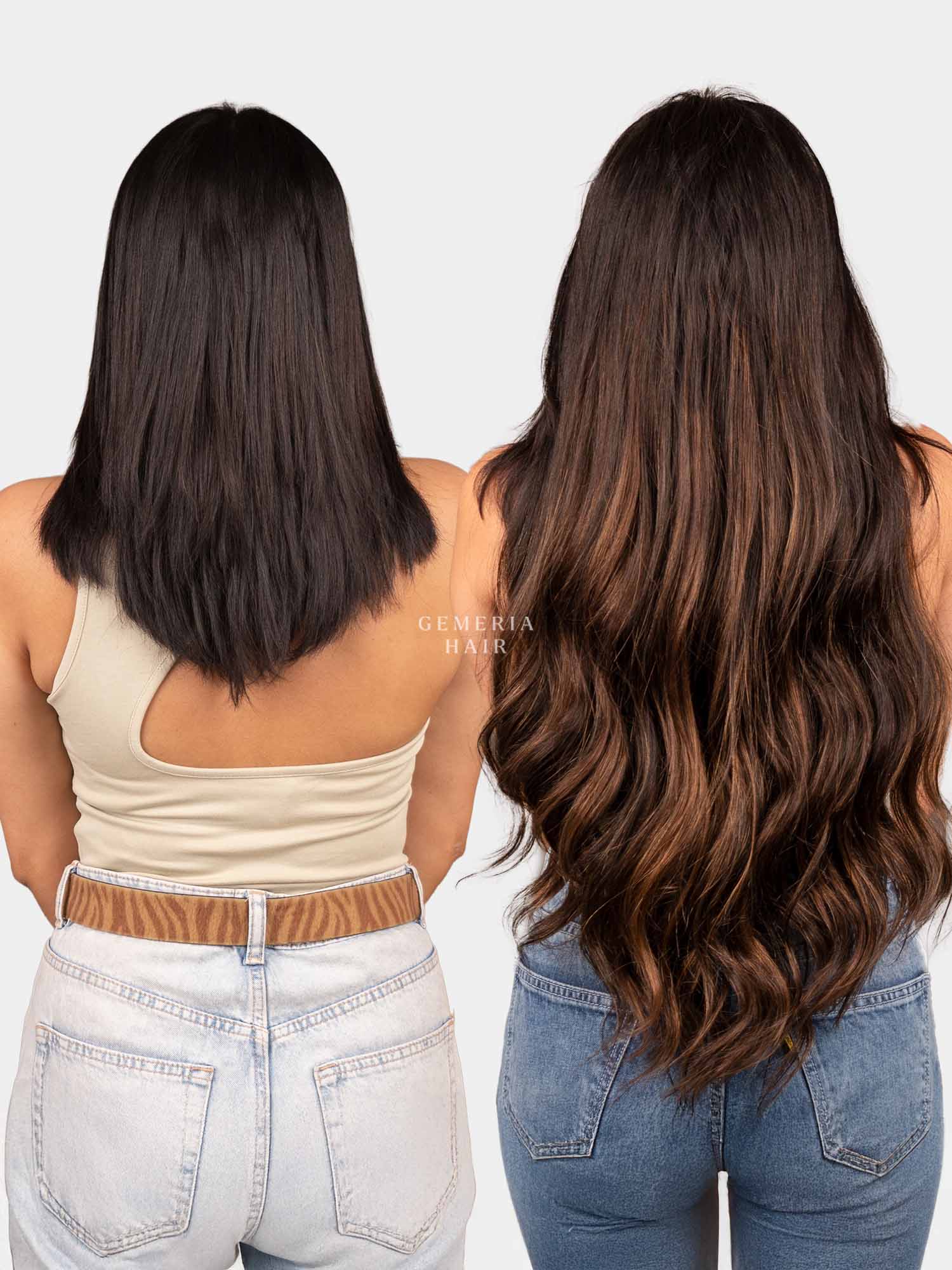 Chocolate Brown Balayage | Half Head® Wig