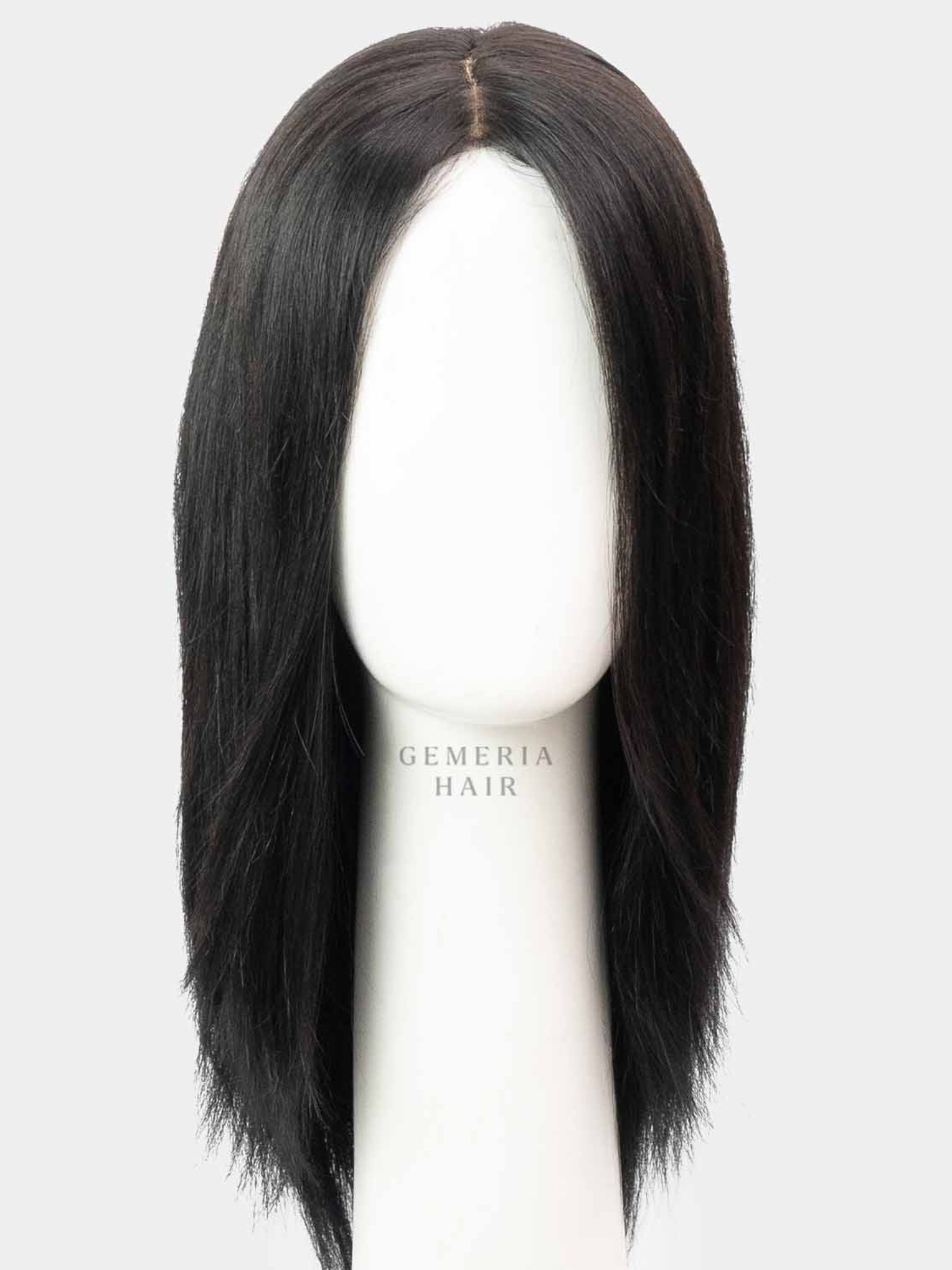 Short Full Head Wig | Bio-Base Part | Natural Straight