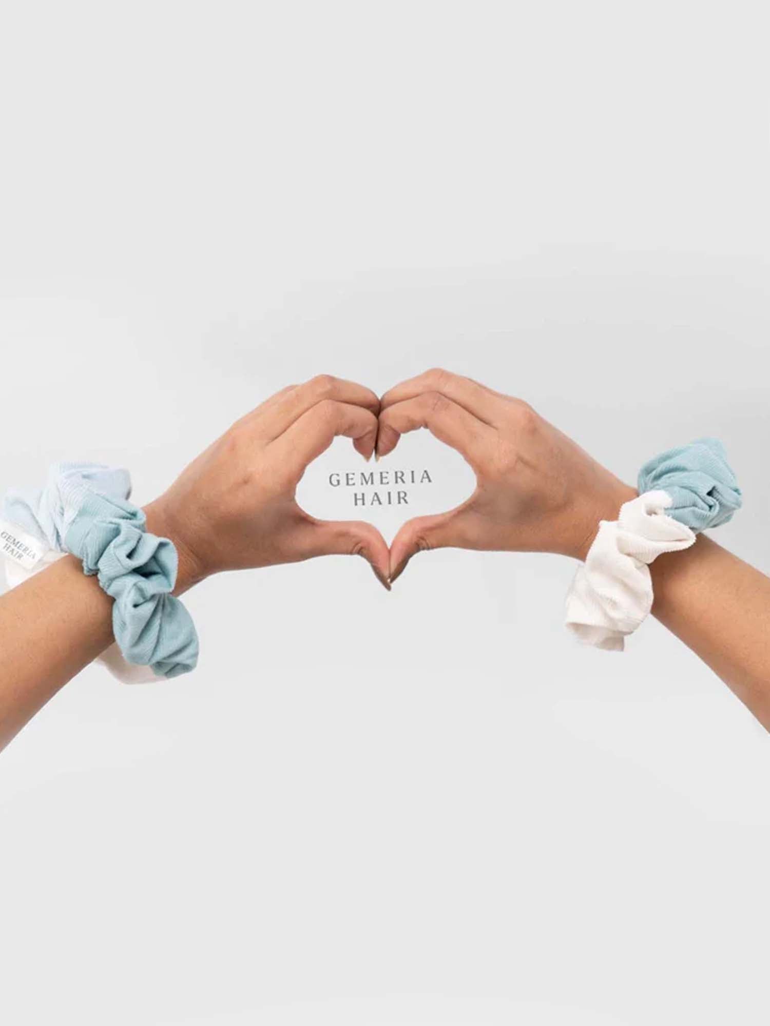 Triple Color Scrunchies