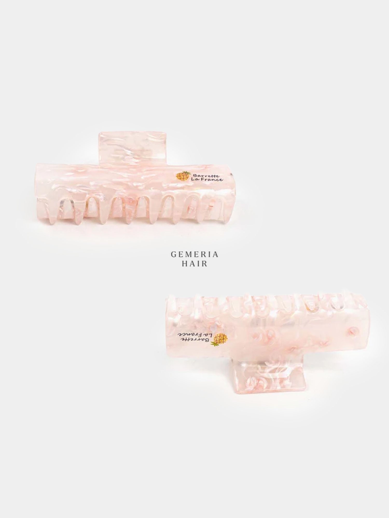 Textured Acrylic Hair Claw Clip