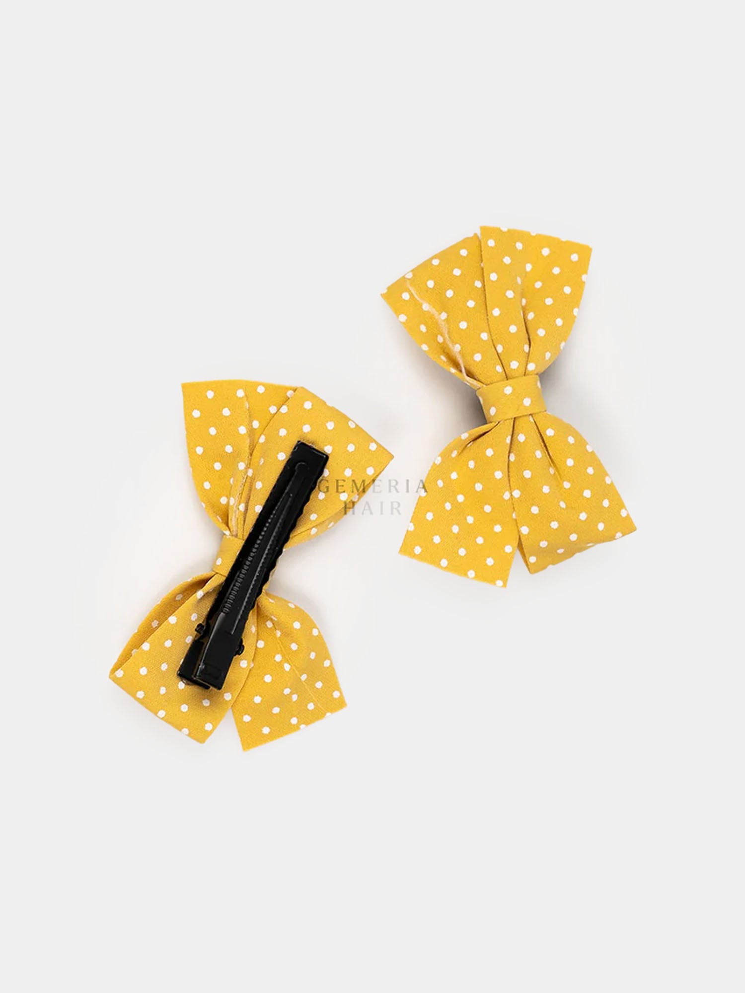 Polka Dots Bow Hair Clips | For Babies/Kids