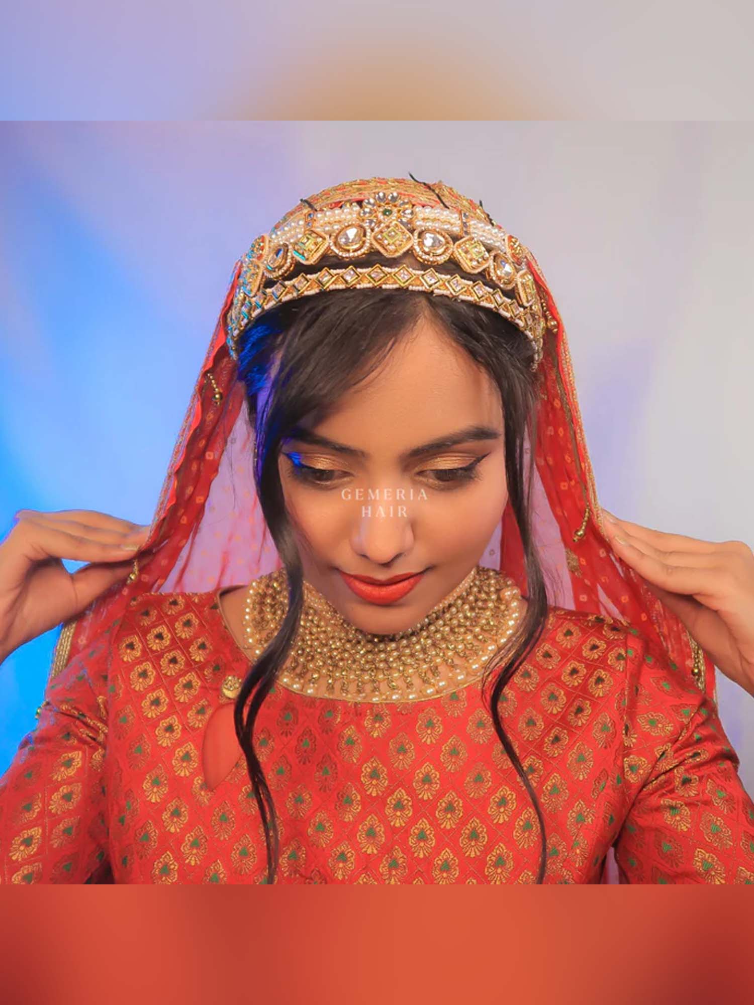Rani Samyukta - Jadau Kundan Head Band | Sheeshphool Matthapatti