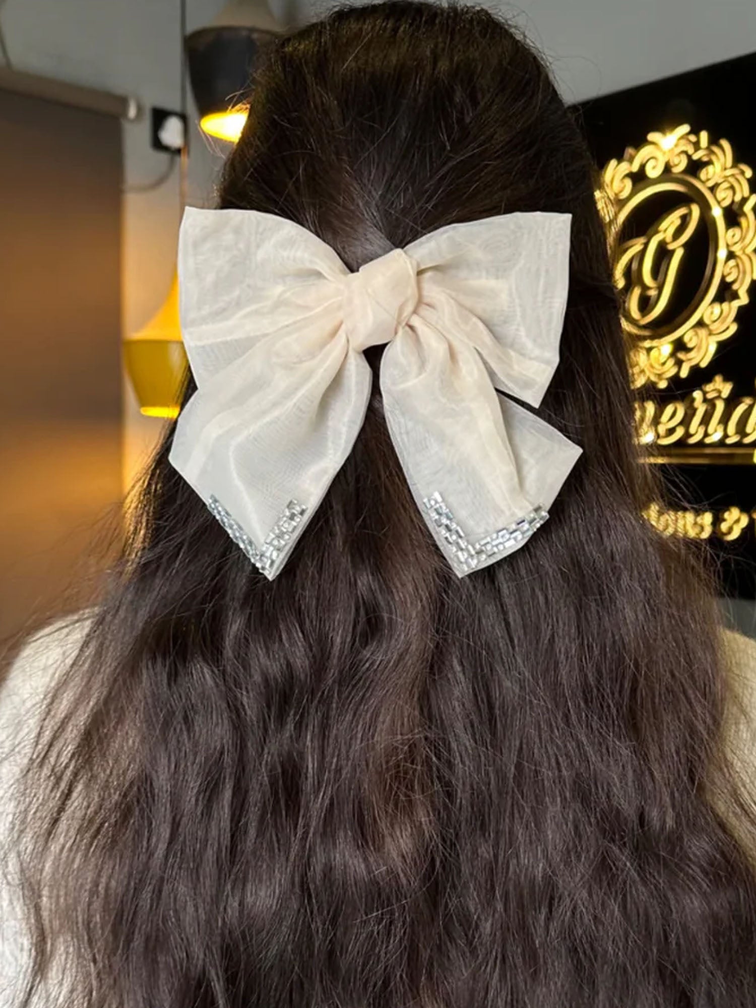 Style Edge Hair Bow Barrette
