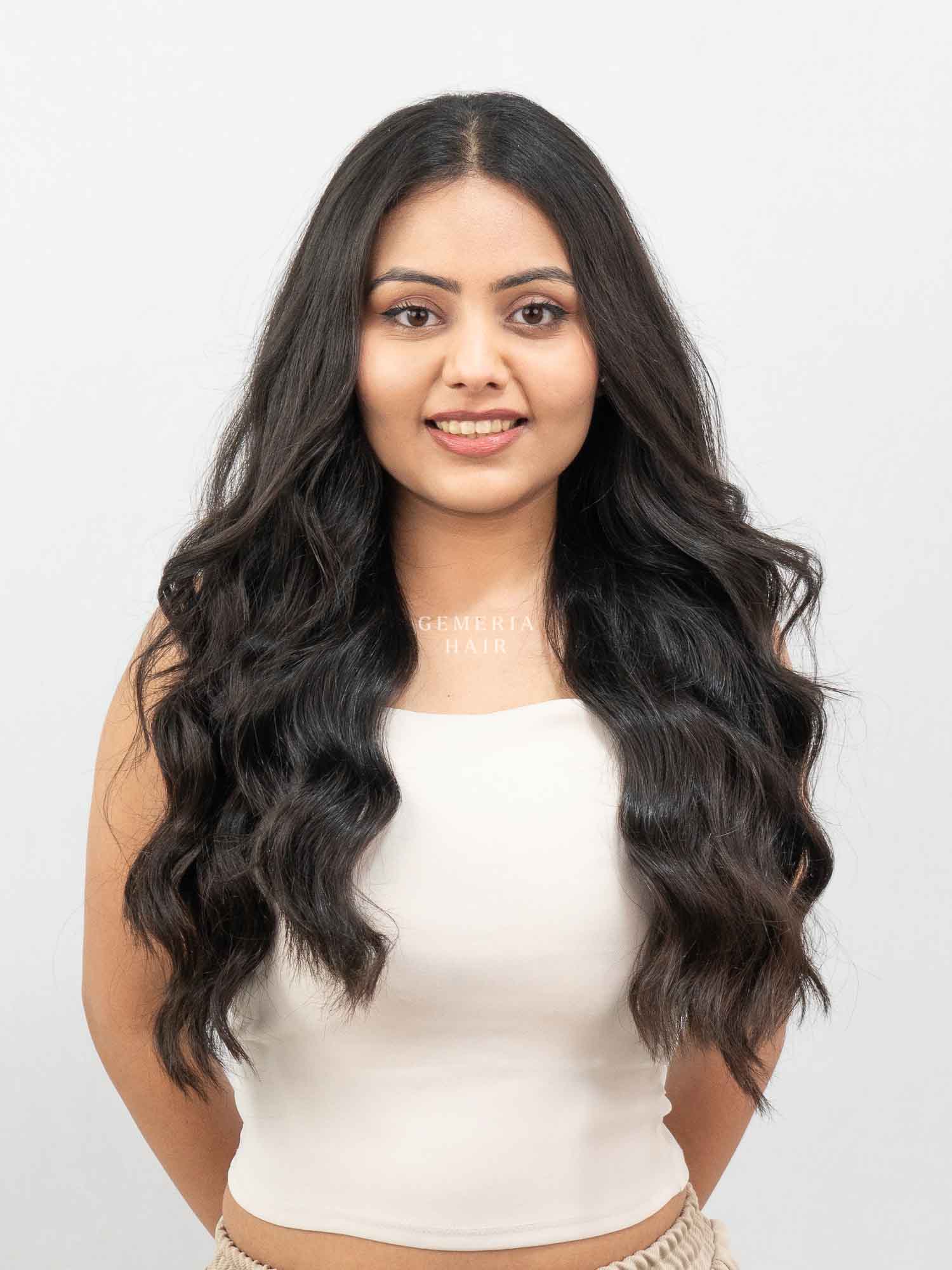 Seamless | 3 Piece Set Clip-In Hair Volumizer | Wavy