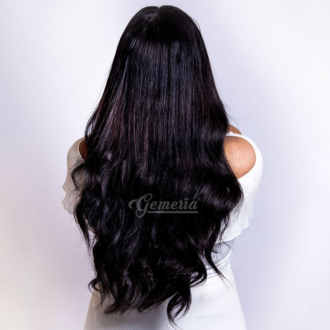 Classic wavy 7 set clip-in extensions