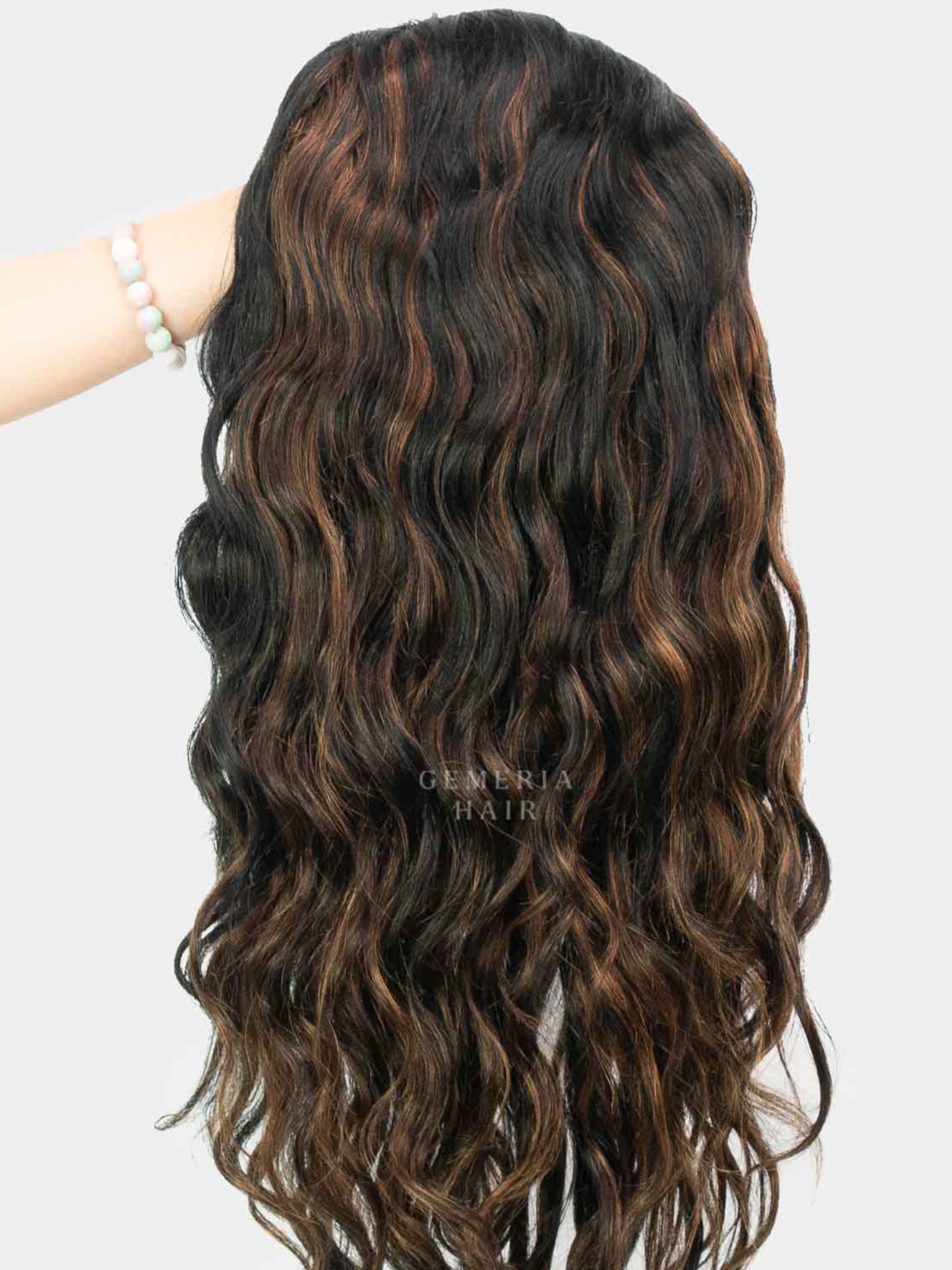 Dark Brown Balayage | Half Head® Wig