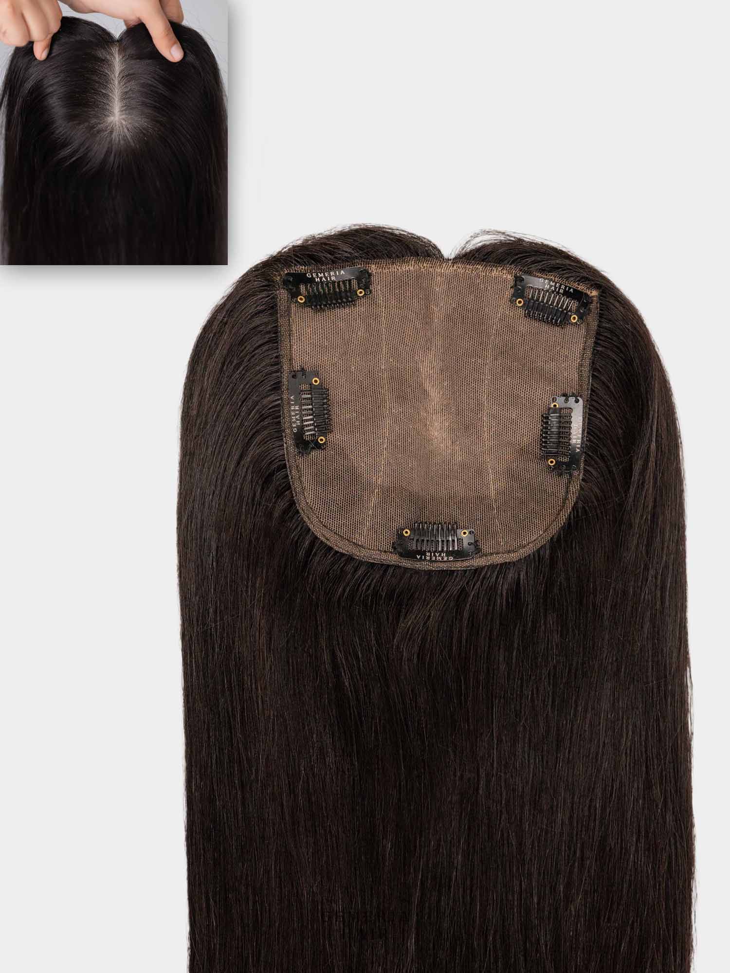 5"x5" | Silk Hair Topper