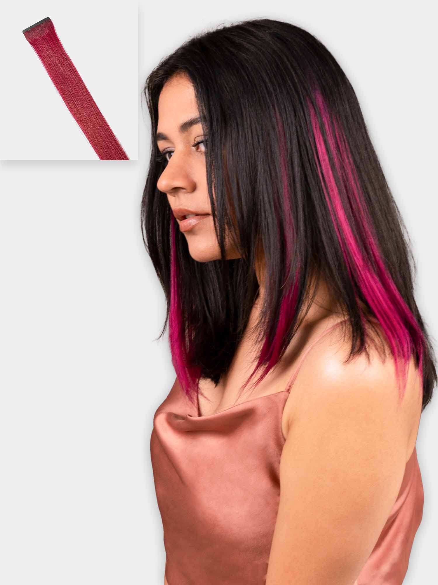 Deep Magenta Single Clip Highlight