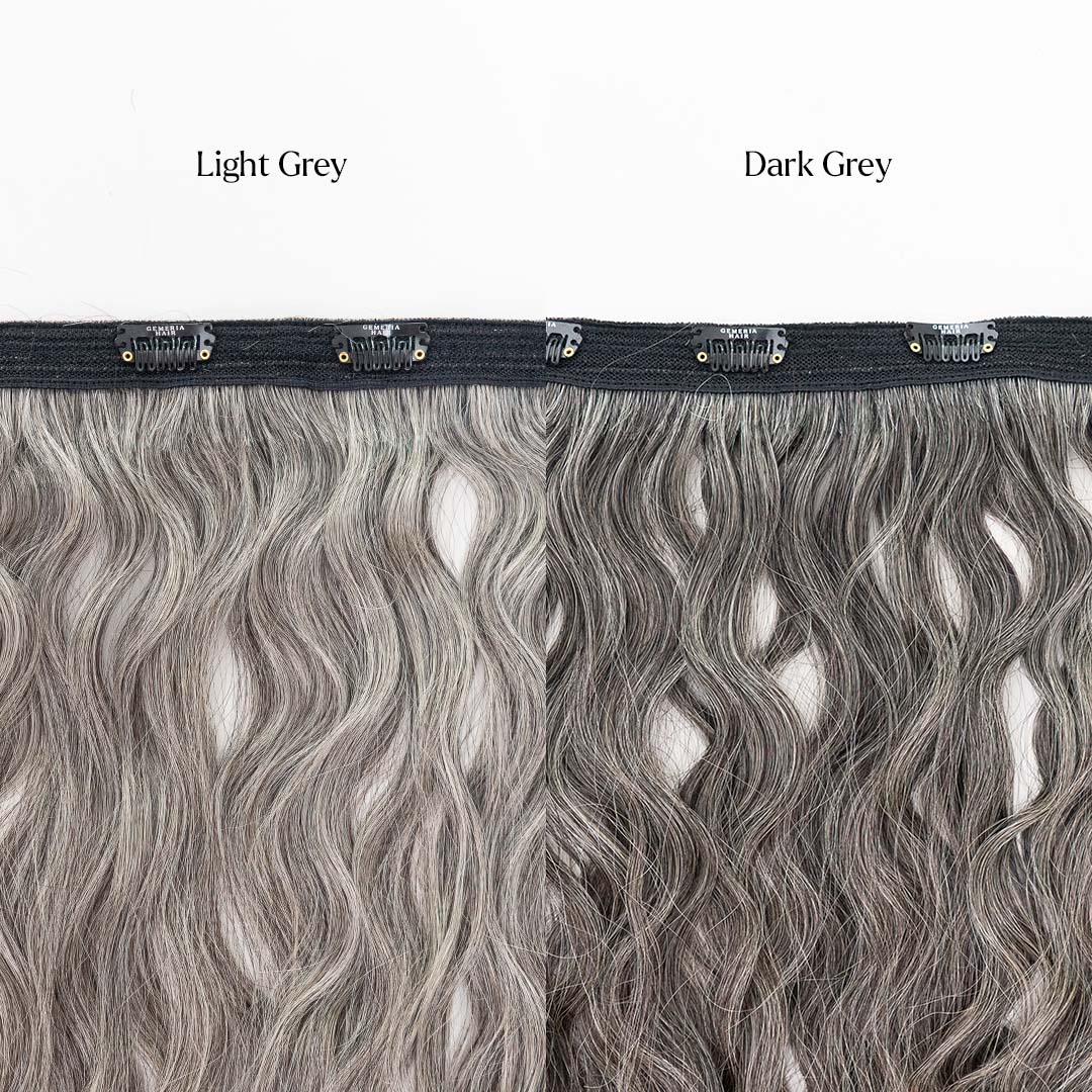 Grey Hair | Classic | 3 piece Set Clip-In Hair Volumizer