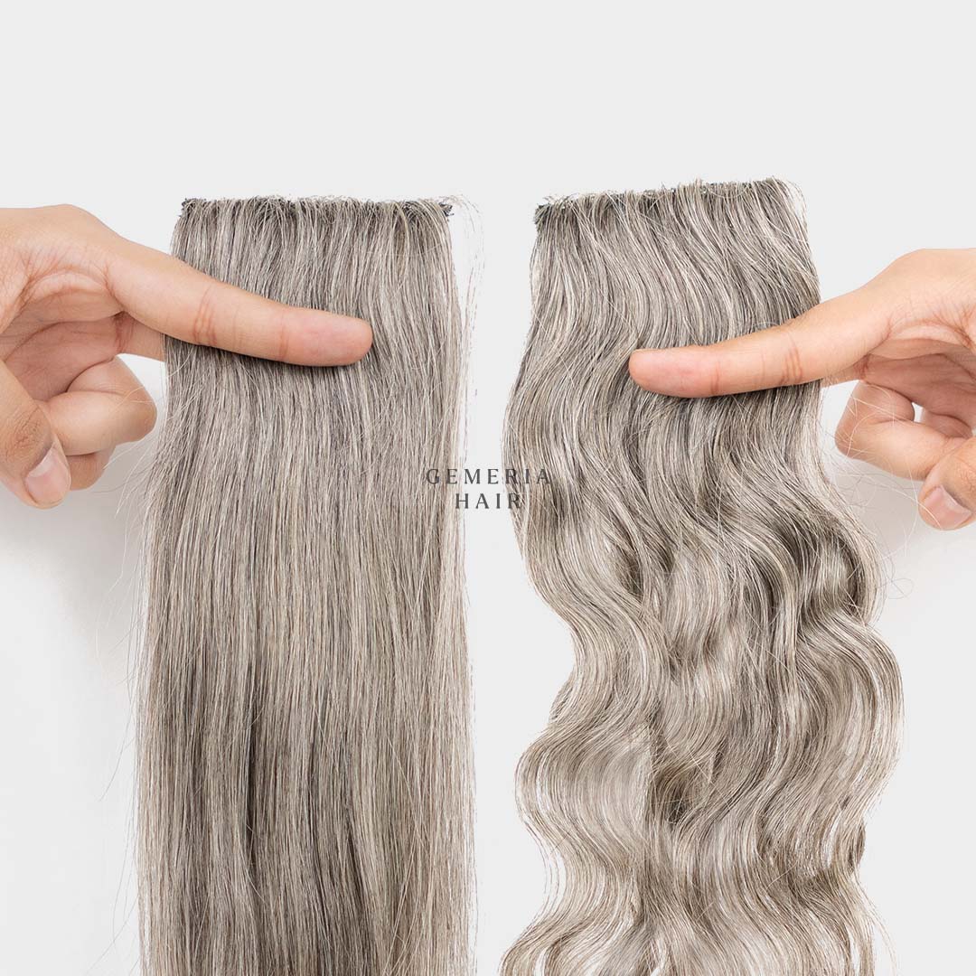 Grey hair invisible hair cover up
