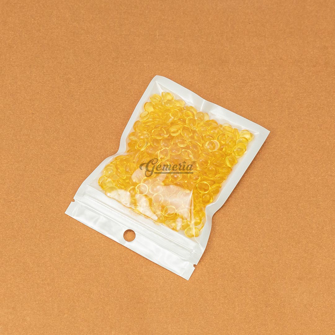 Yellow keratin glue