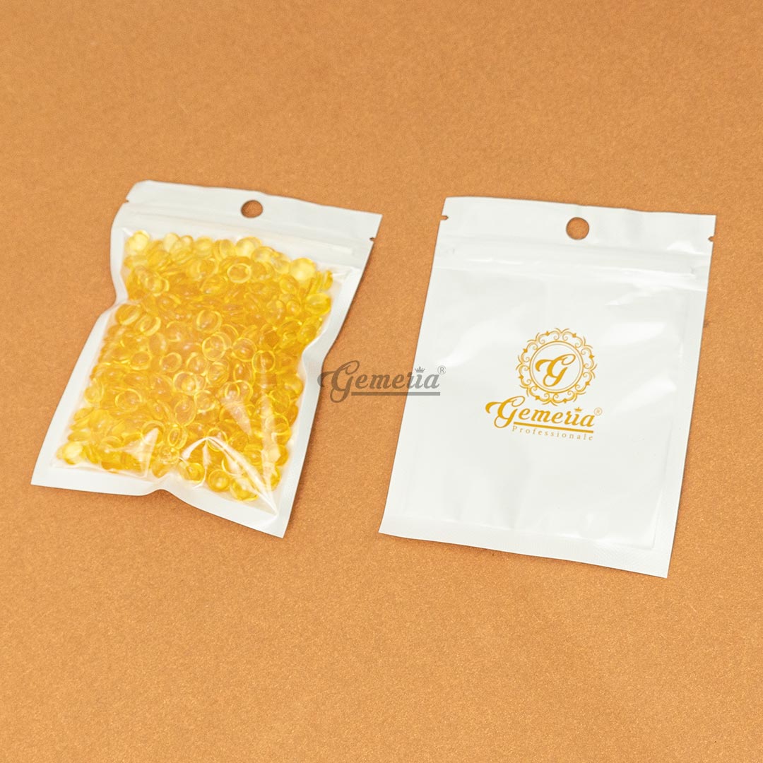 Yellow keratin glue