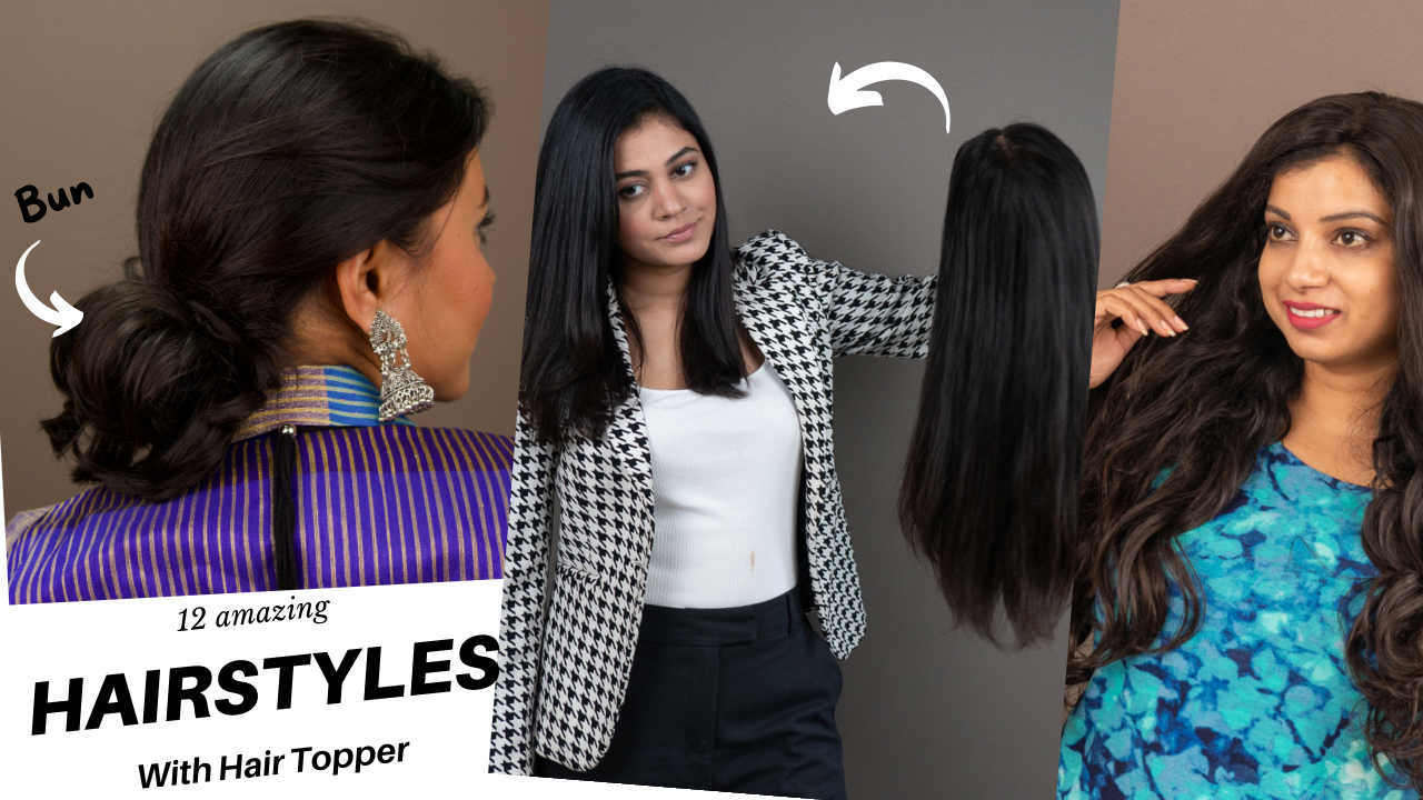 12 Amazing Hairstyles Using Hair Toppers