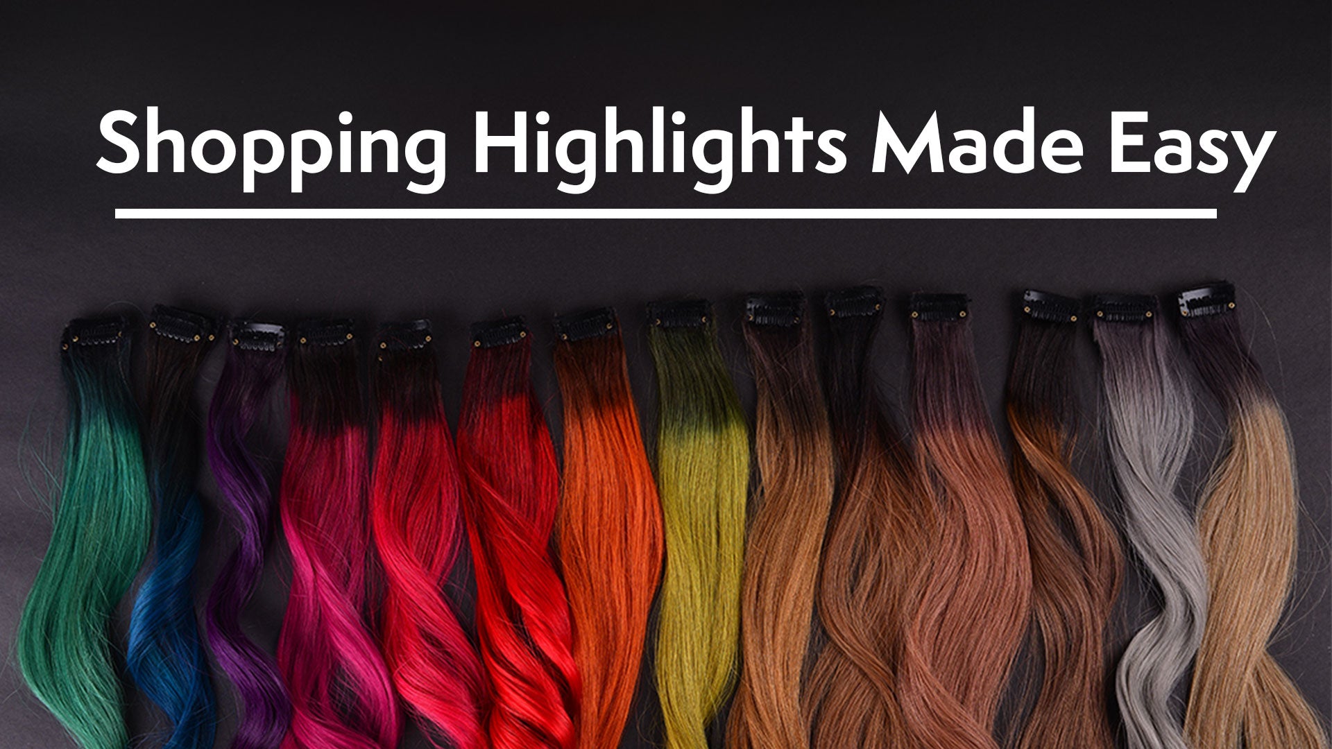 Buying Using Highlights Online Simplified Gemeria Hair Extensions