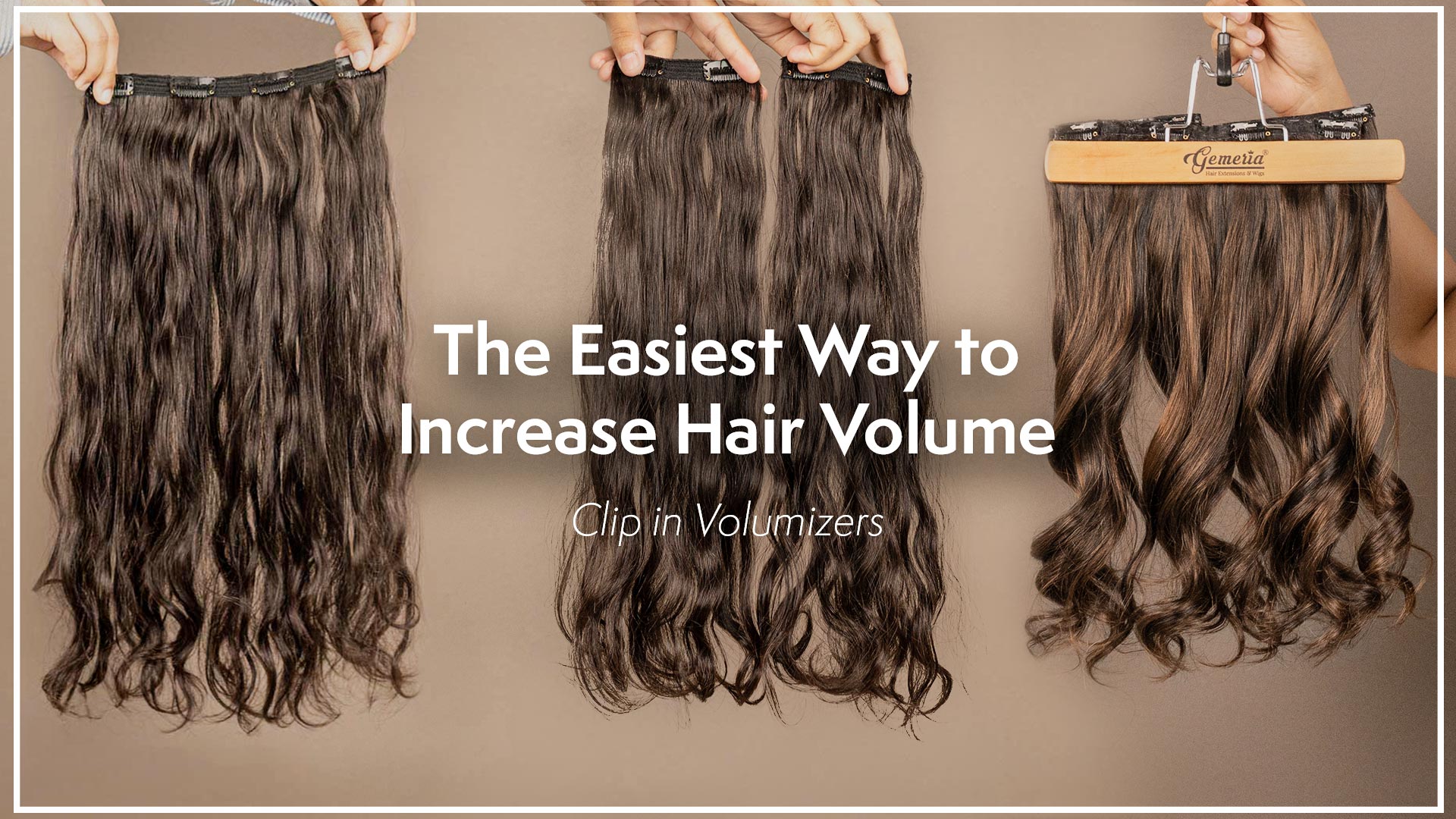 The easiest way to increase hair volume