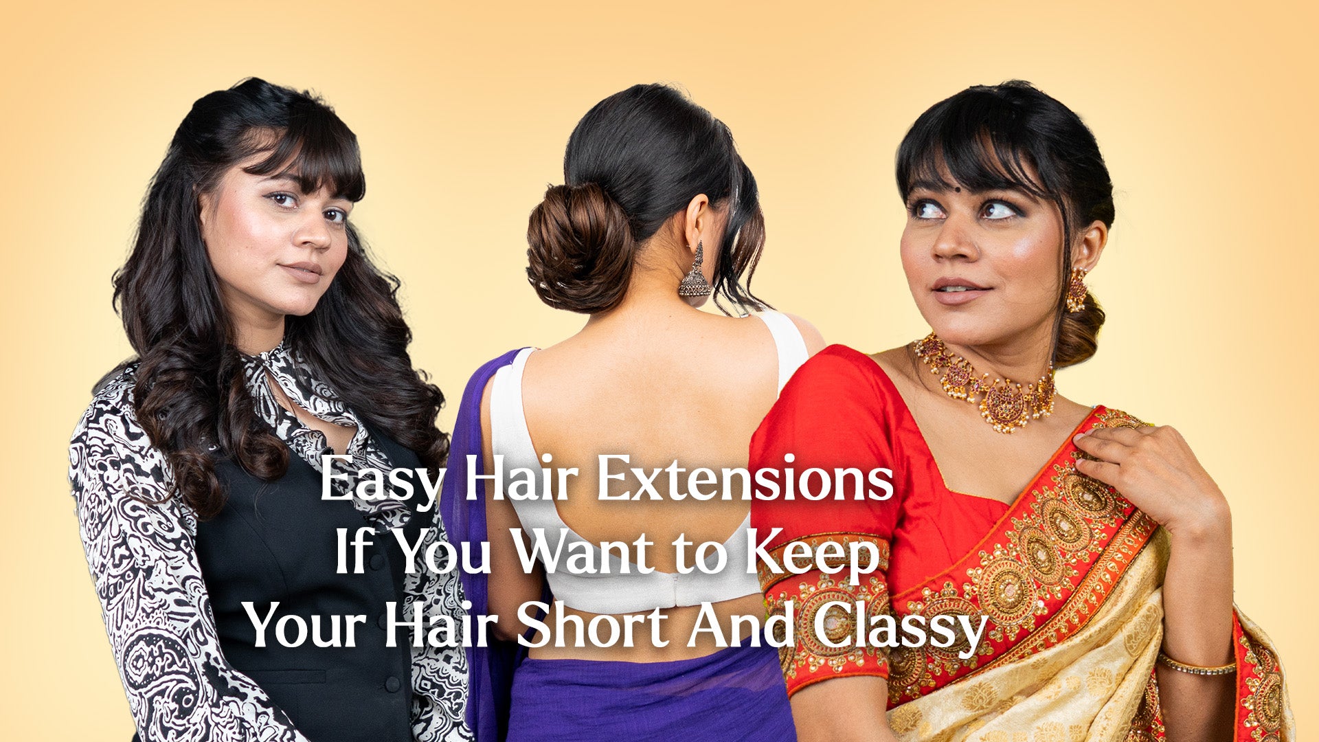 Easy Hair Extensions If You Want to Keep Your Hair Short And Classy