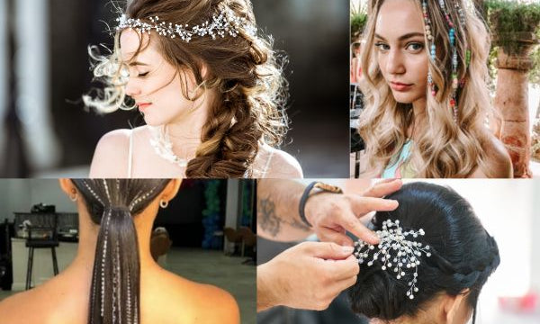 Hair Extension Hairstyles With Jewellery This Summer