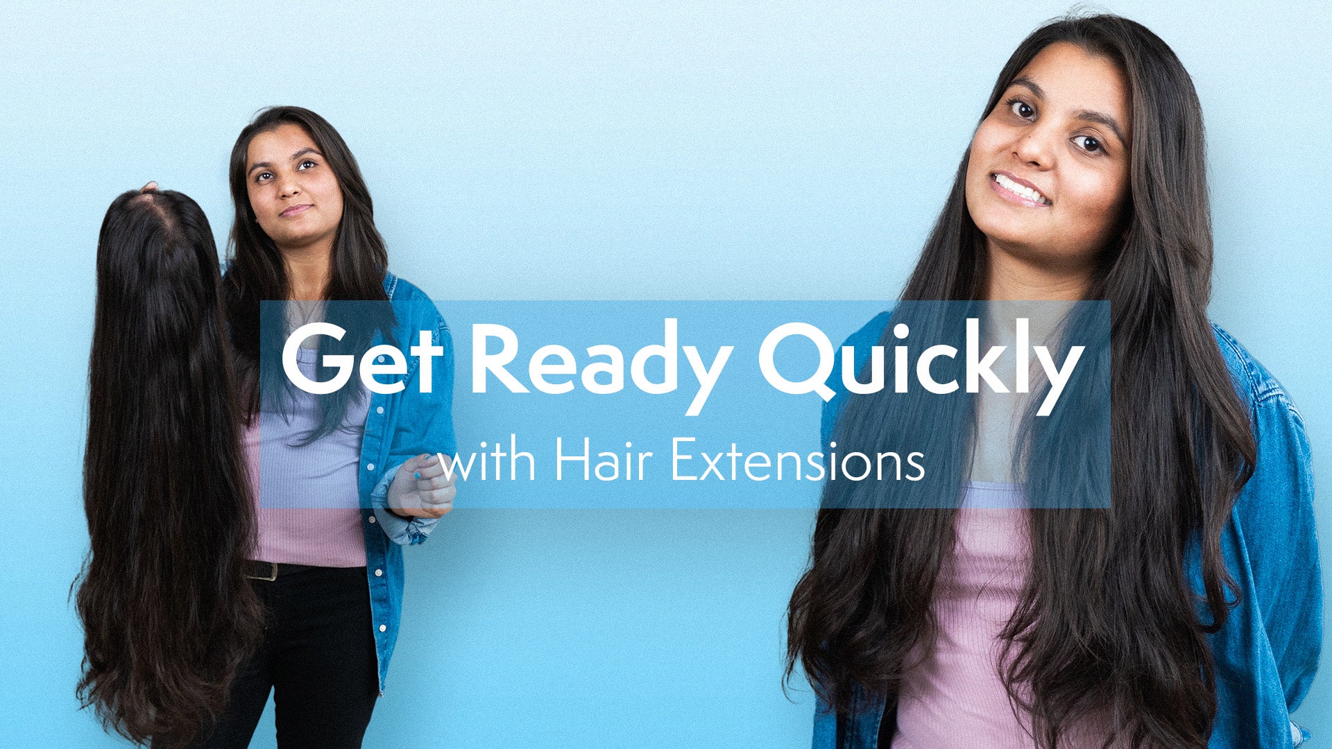 How hair extensions can help you get ready quickly?