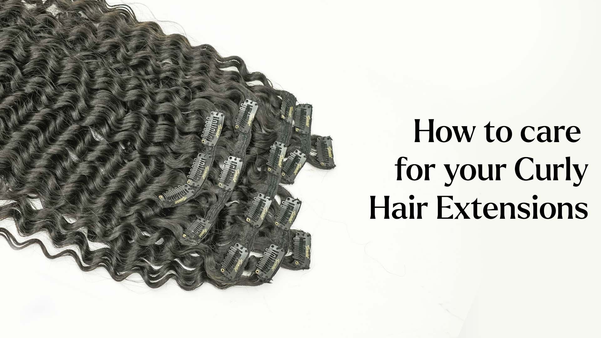 How to Care for Your Curly Hair Extensions