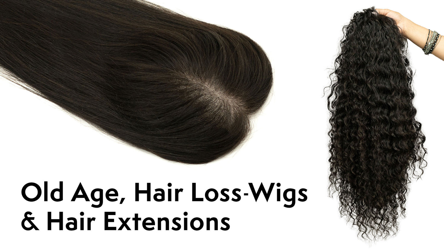 Old Age, Hair Loss - Wigs & Hair Extensions