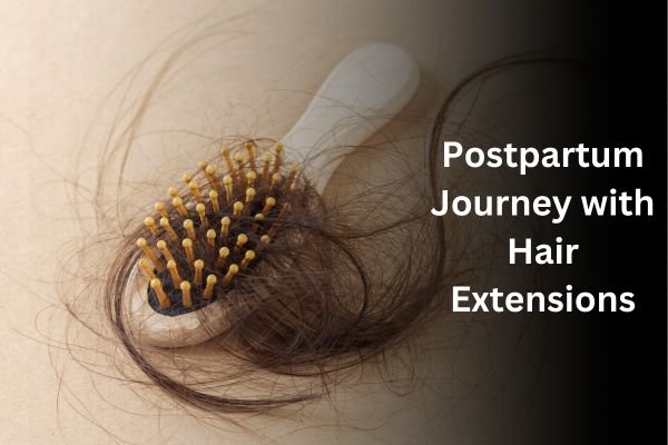 Postpartum Journey with Hair Extensions