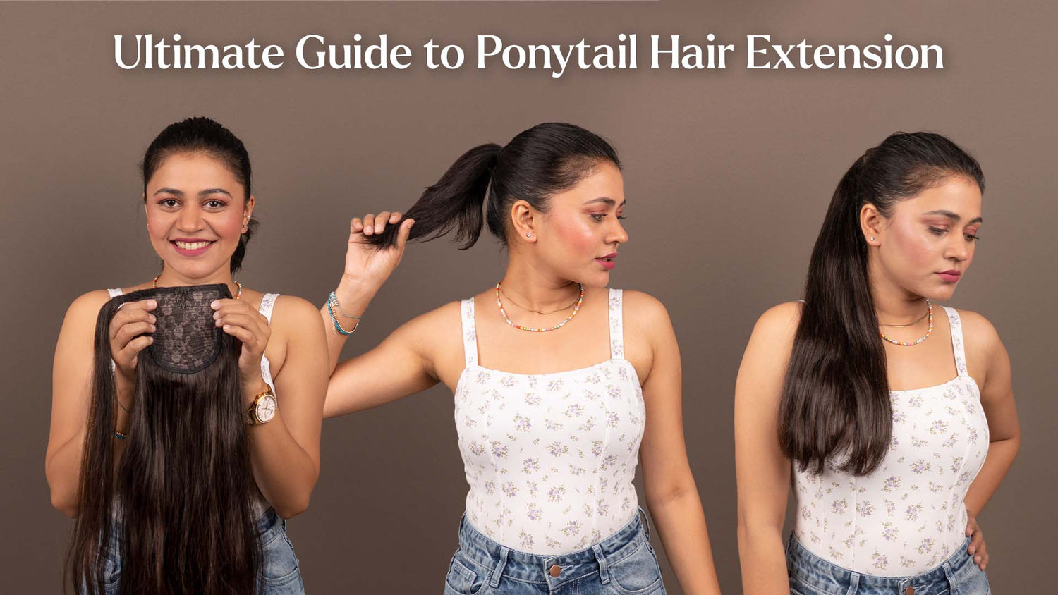 ponytail hair extension