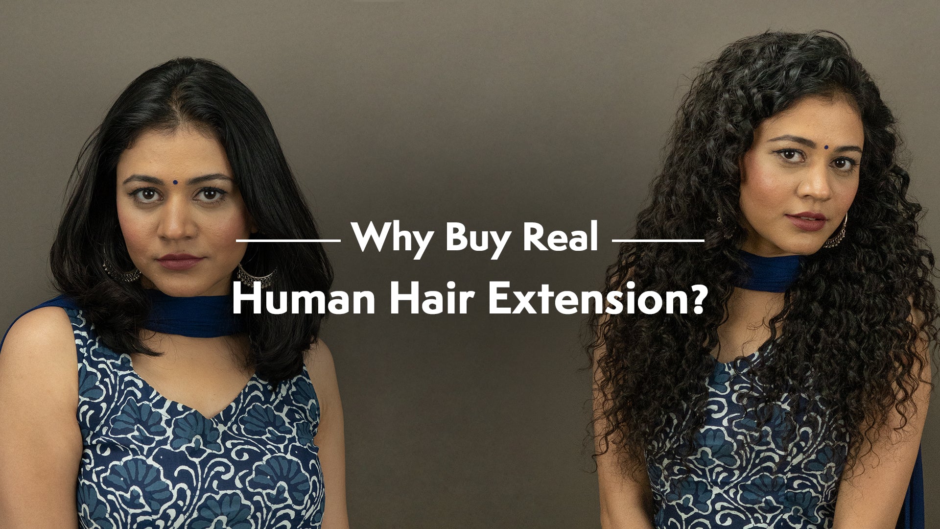 Why buy real human hair extensions?