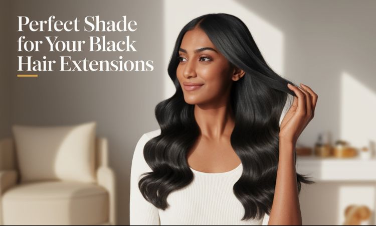 How to choose your ideal shade of black hair extensions