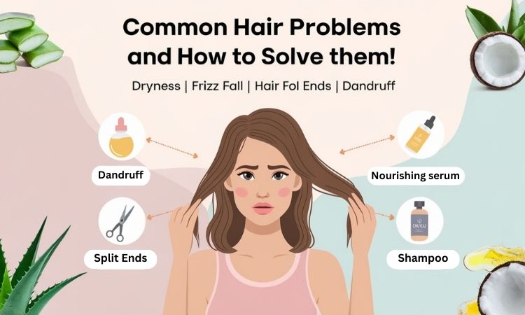 common hair problems and solutions