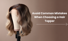 Common Mistakes to Avoid When Using Hair Toppers