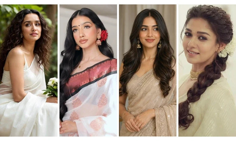 15 Trending Saree Hairstyles for Women to Elevate Your Look