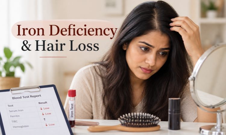 iron deficiency hair loss