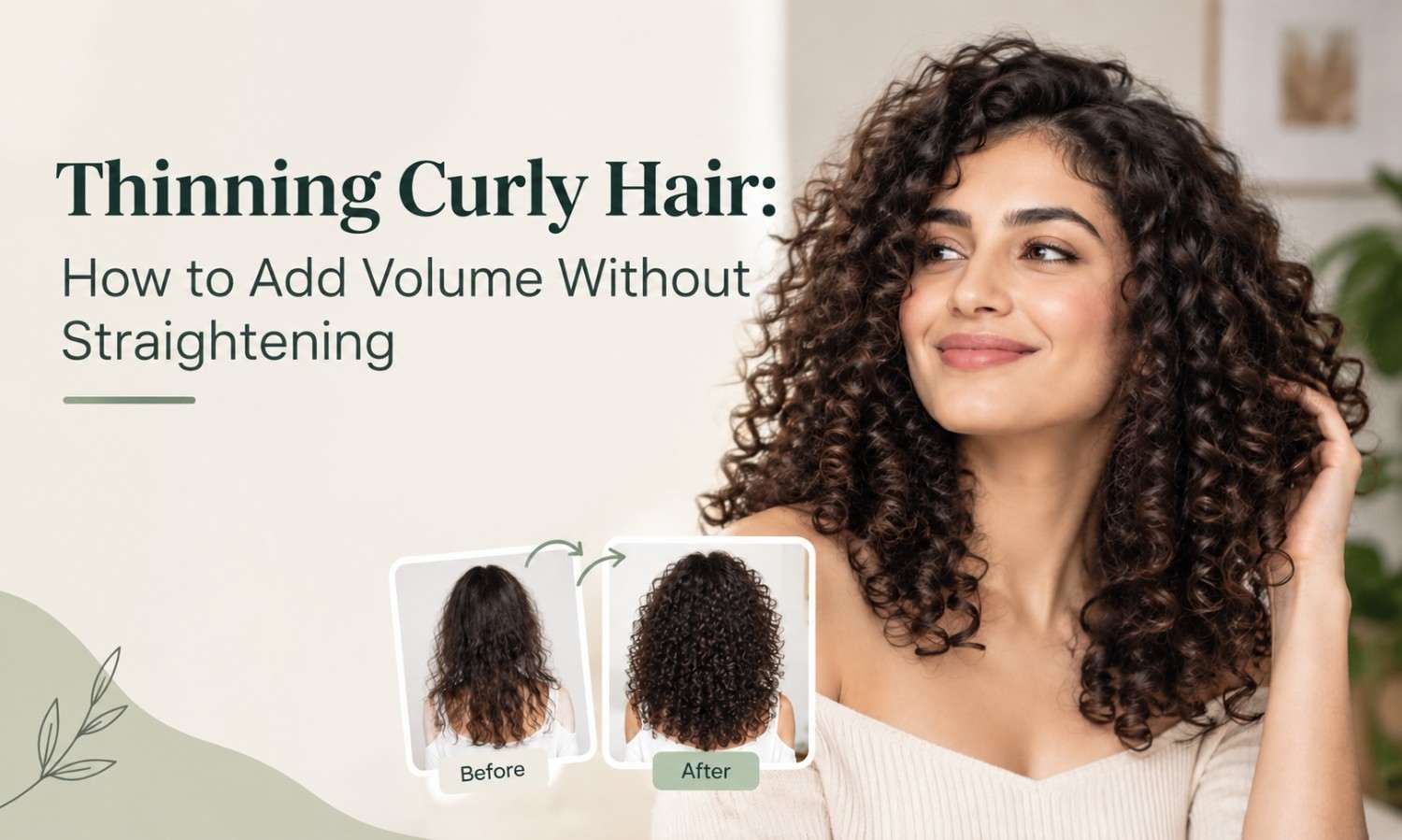 Thinning Curly Hair: How to Add Volume Without Straightening