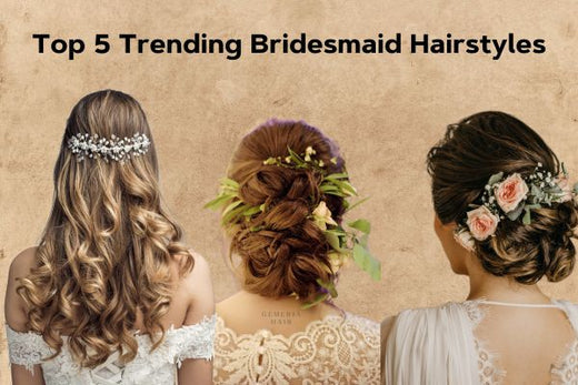 trending bridesmaid hairstyles