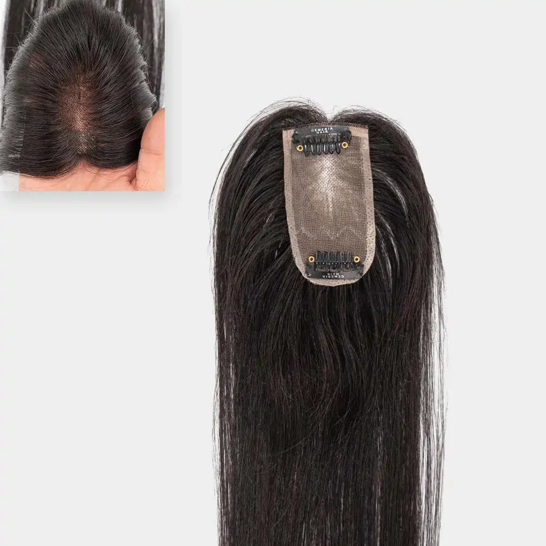 1.5x3 essential hair topper