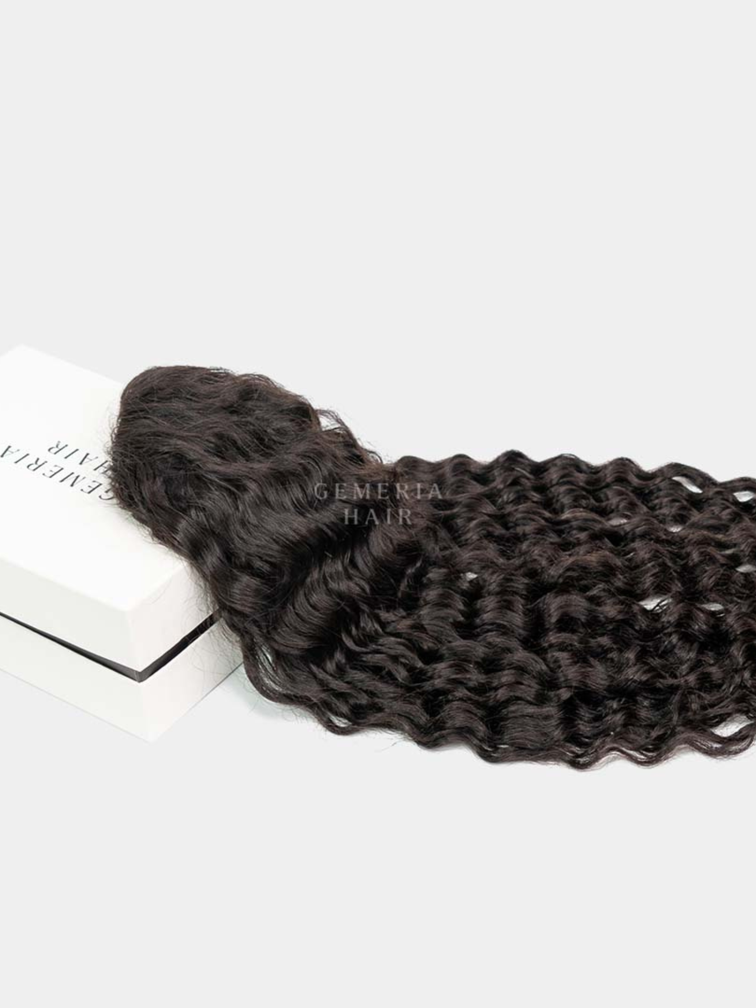 Deep Curly Half Head Wig