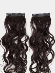 Seamless | 2 Piece Set Clip-In Volumizer | Wavy