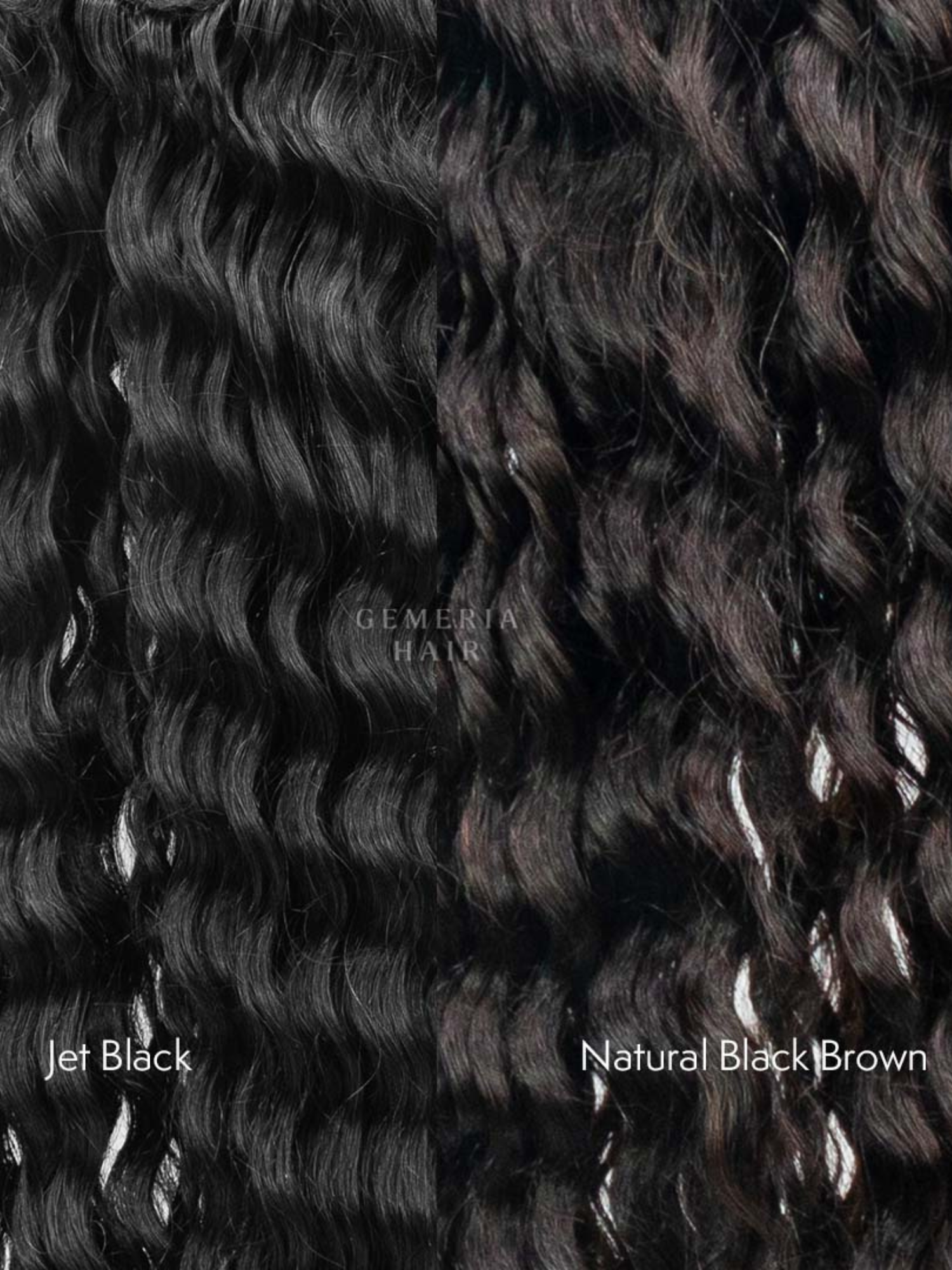 Deep Curly Half Head Wig