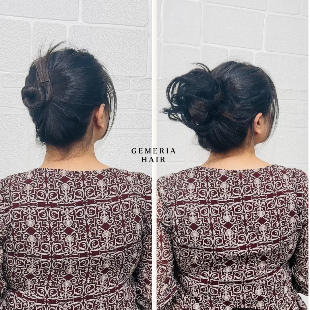 Faux Scrunchie Bun