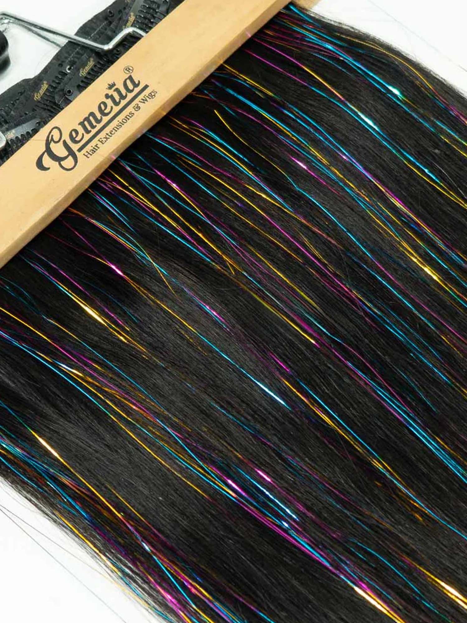 Multi-Color | Clip-In Hair Tinsels