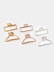 Arcs & Edges Metal Claw Clips