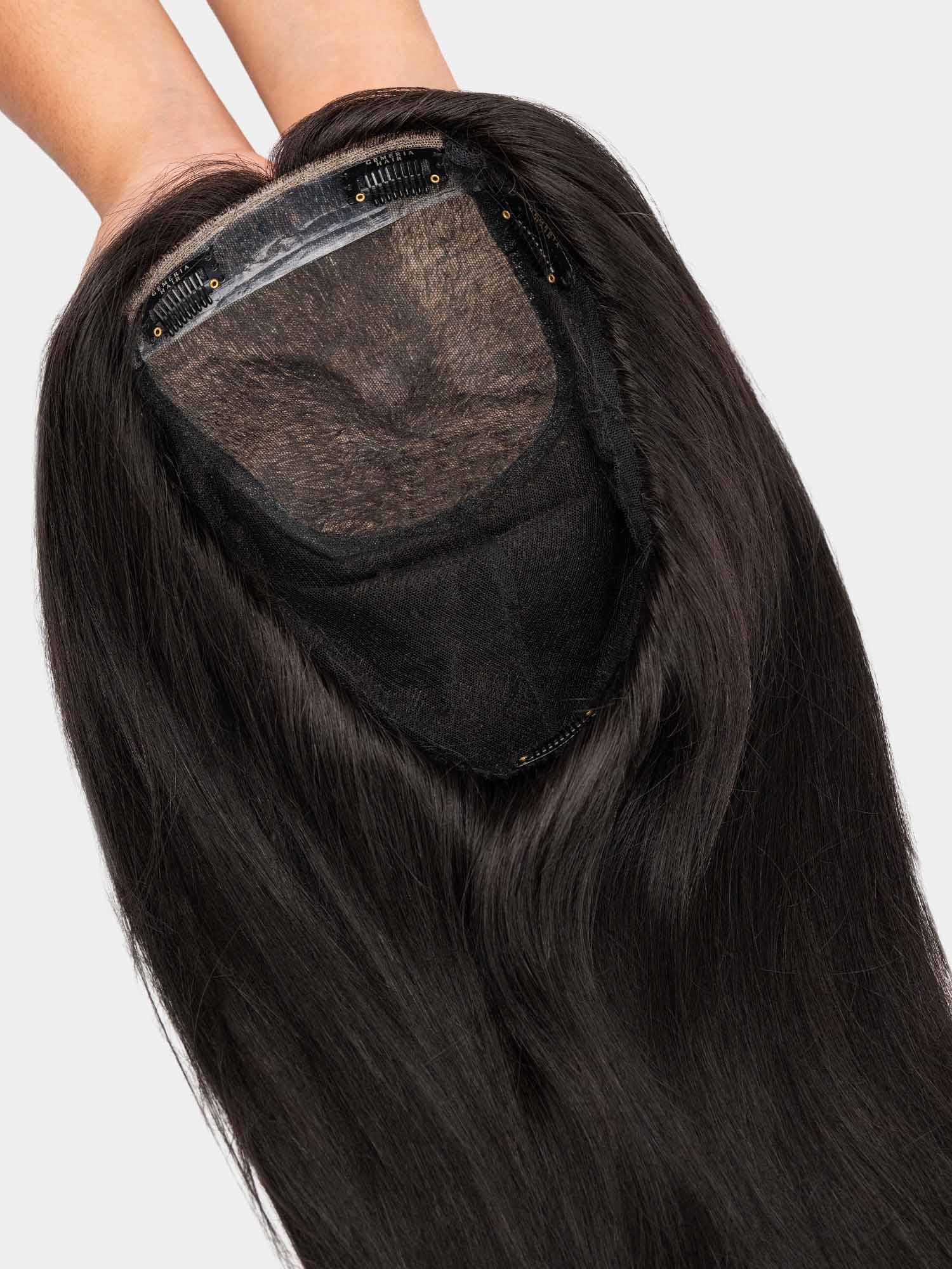 6"x10" | Volume Hair Topper | Crown Hair Topper | Bio-Base | Straight